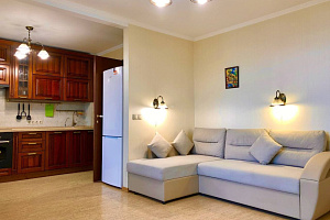 Мотели в Химках, "RELAX APART просторная с большой лоджией до 4 человек" 2х-комнатная мотель