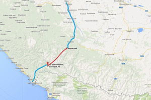 Кемпинги Краснодарского края на карте, "Отдых на пасеке" на карте
