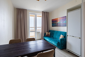 «RentalSPb на Арцеуловской аллее 21» 1-комнатная квартира