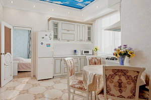 Квартиры Сочи с кухней, "Уютная с Вина Море" 2х-комнатная с кухней