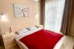 Отели Сириуса с кухней в номере, 1-комнатная Каспийская 68 с кухней в номере