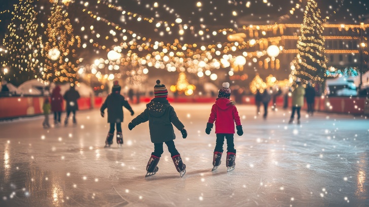 Катание в новогоднии праздники