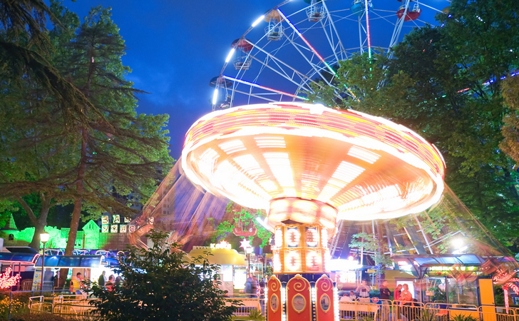 парк аттракционов в Сочи