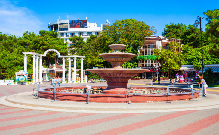 площадь в Геленджике