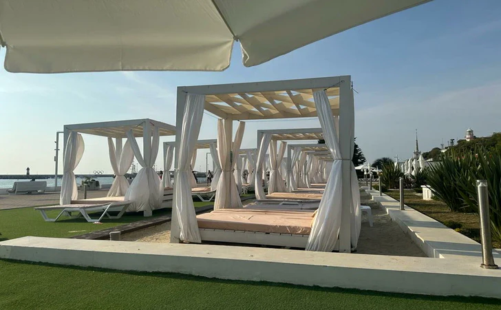 Бунгало на песчаной зоне