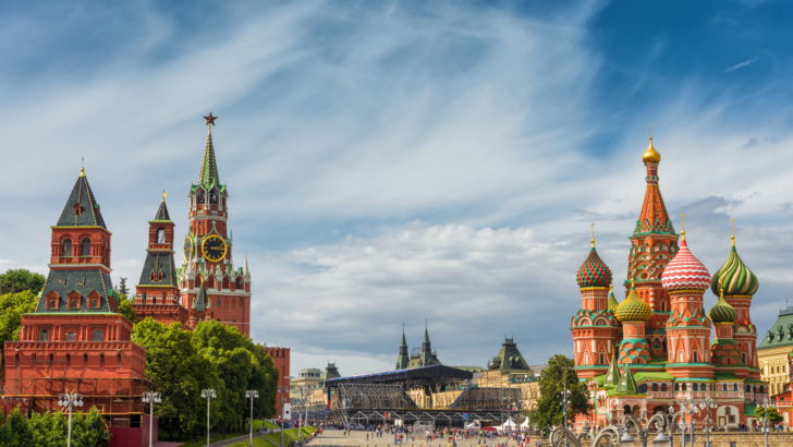Вид на Красную площадь