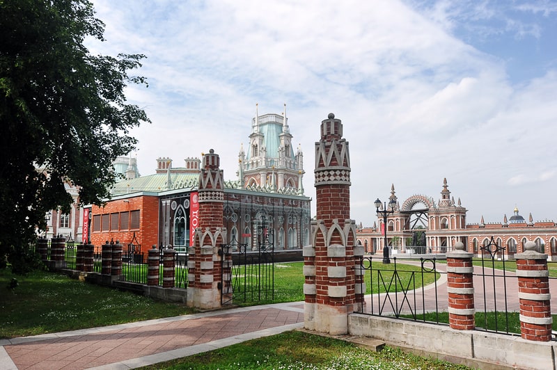 Дворец Царицыно в Москве