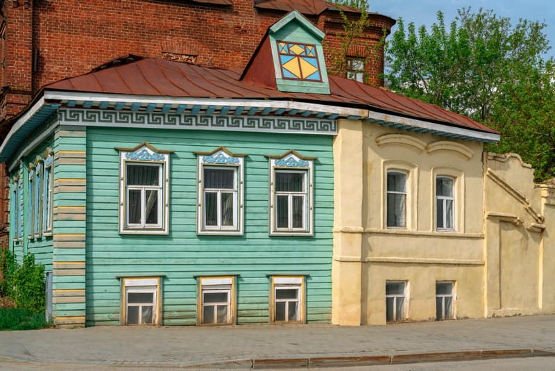 Традиционный татарский дом в Старо-Татарской слободе