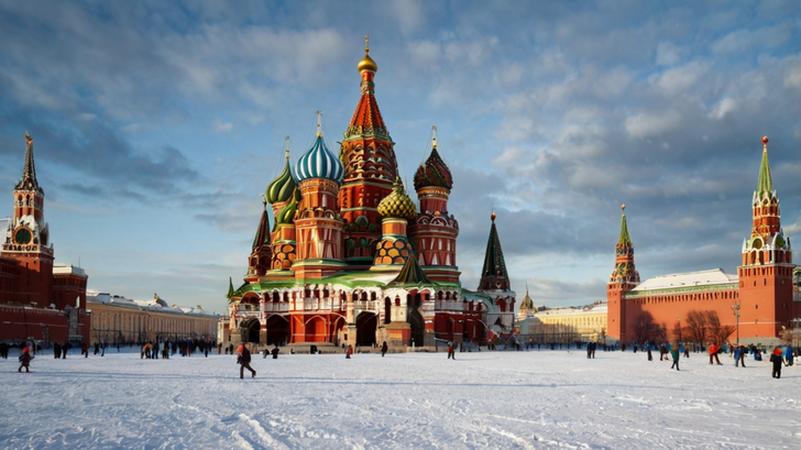 Москва зимой