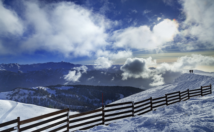 Горнолыжный сезон в Красной Поляне
