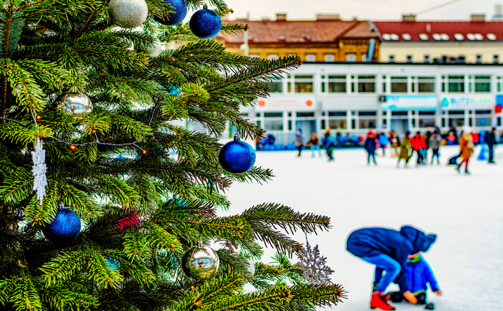 Каток на Новый год
