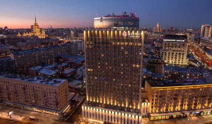AZIMUT Сити Отель Смоленская Москва 