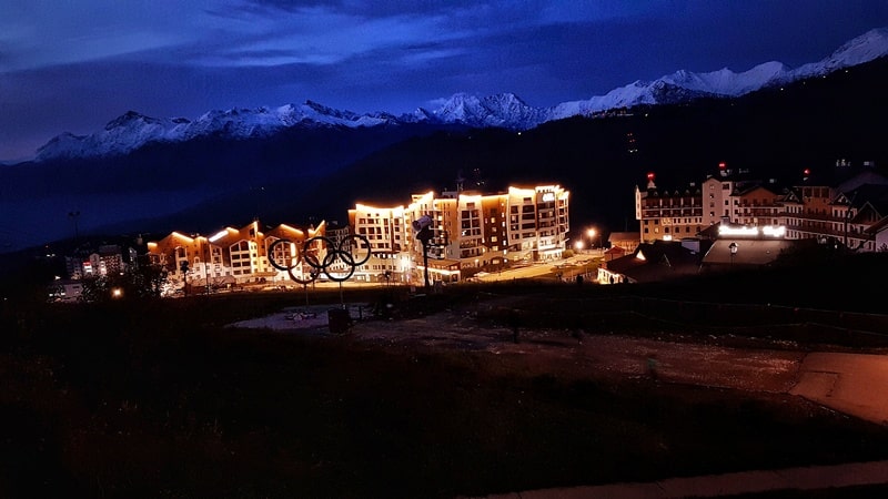 Новогодние праздники в горном кластере Красной Поляны