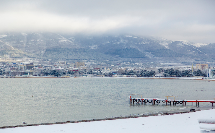 Геленджик зимой
