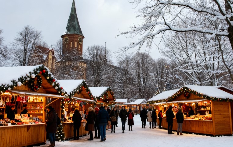 Новогодняя ярмарка на острове Канта