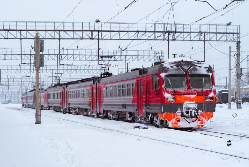 Транспорт Санкт-Петербурга зимой