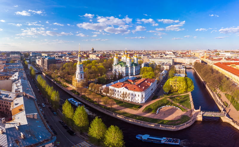 Секретная локация для обзора Алых парусов — район Семимостья