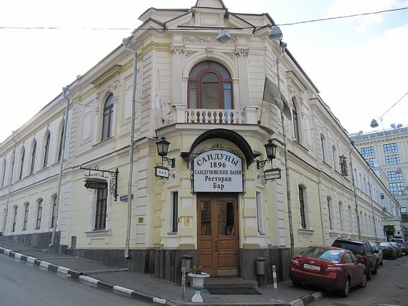 Сандуновские бани в Москве