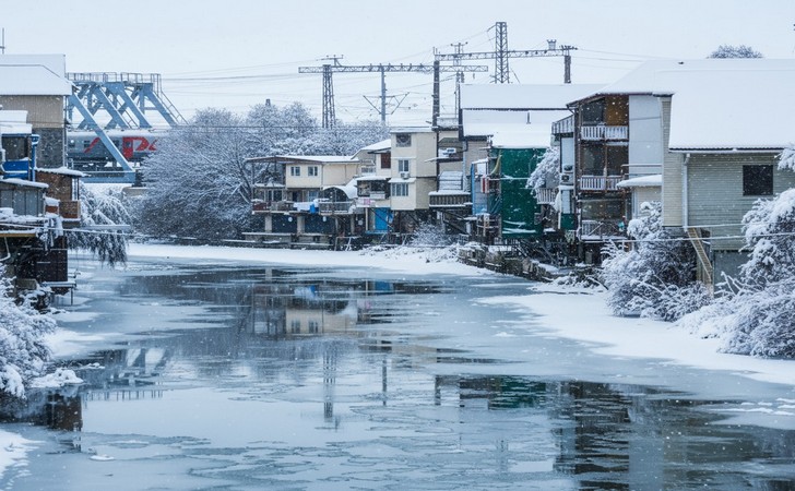 Дагомыс зимой