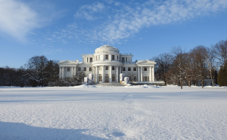 Елагин остров зимой