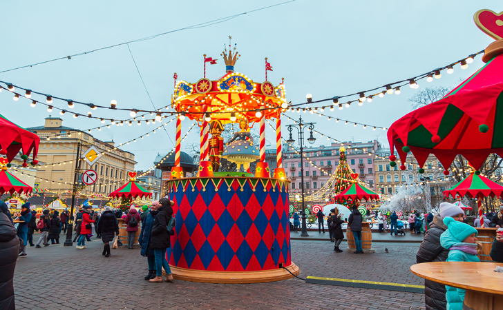 Рождественская ярмарка в Санкт-Петербурге