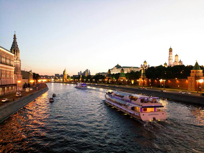 Речная прогулка по Москве