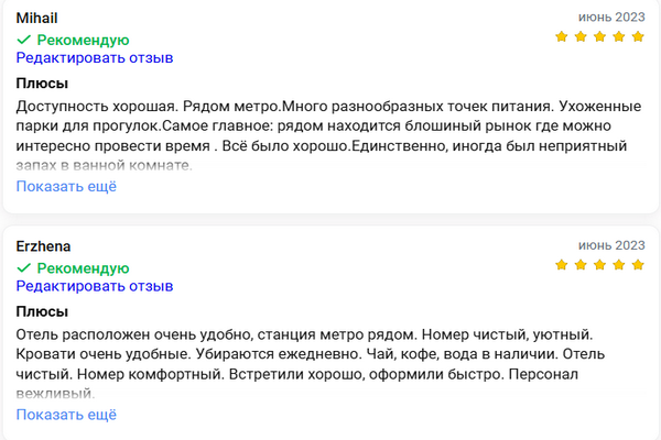 Отзывы туристов об Измайлово