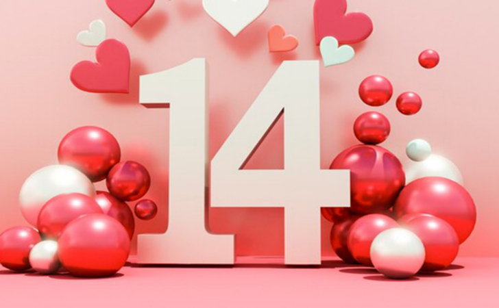 14 февраля празднуется Международный день святого Валентина