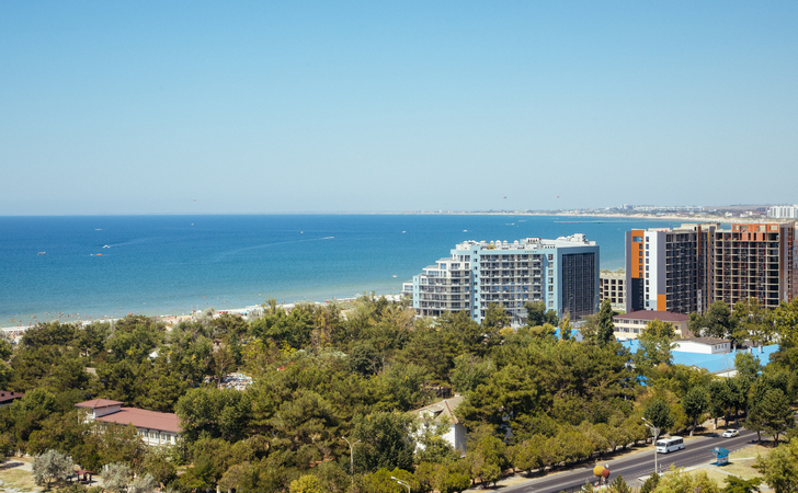 Вид на Анапу