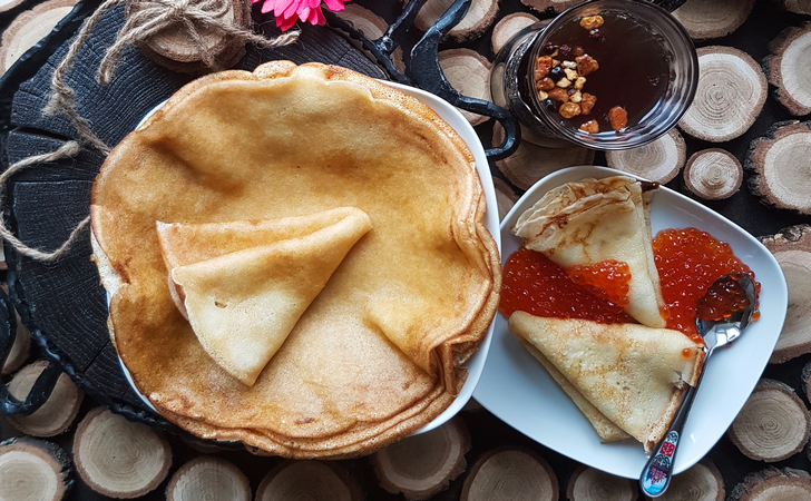Блины на масленицу