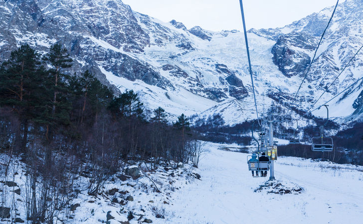 Горнолыжный курорт Цей