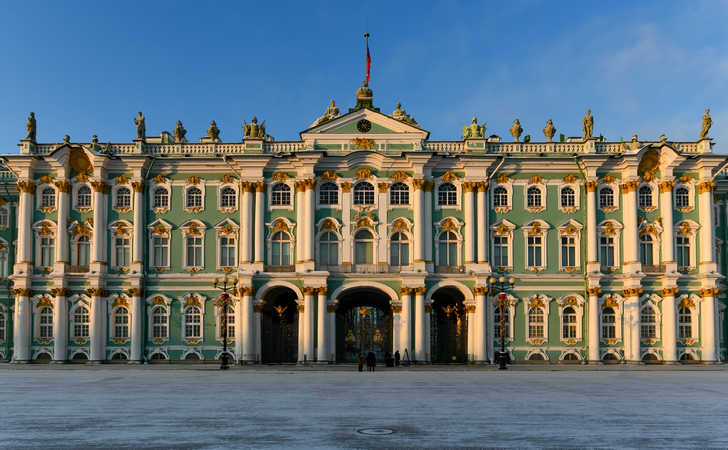 Эрмитаж зимой