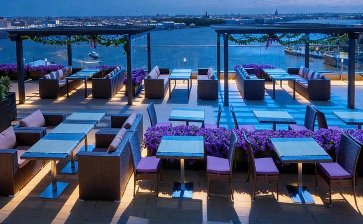 La Vue — панорамный ресторан с видом на Неву
