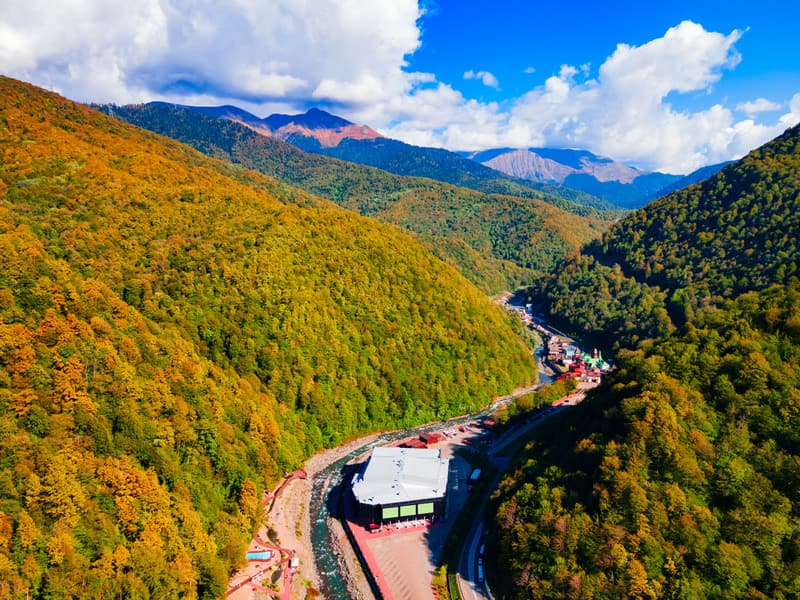 Горнолыжный курорт Роза Хутор