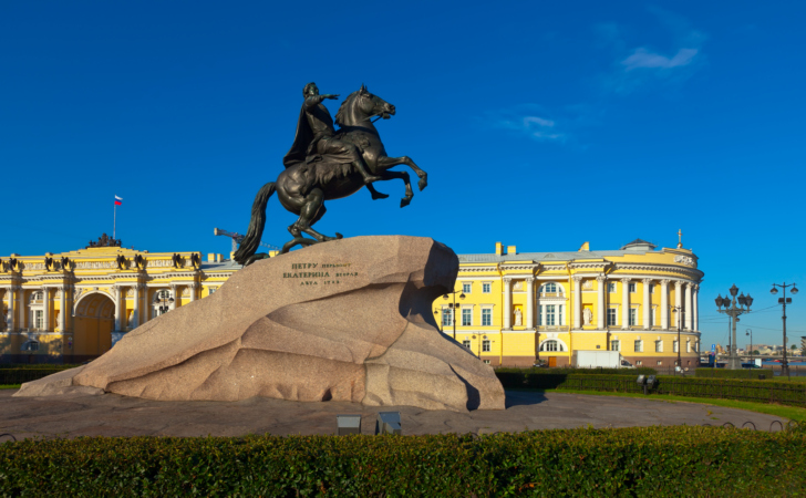 Медный всадник в Санкт-Петербурге