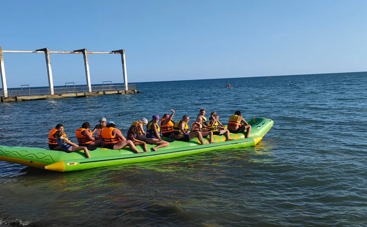 Катание на «банане»