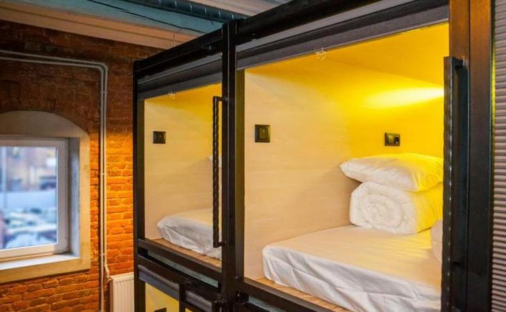 Хостел Railway Capsules в Санкт-Петербурге