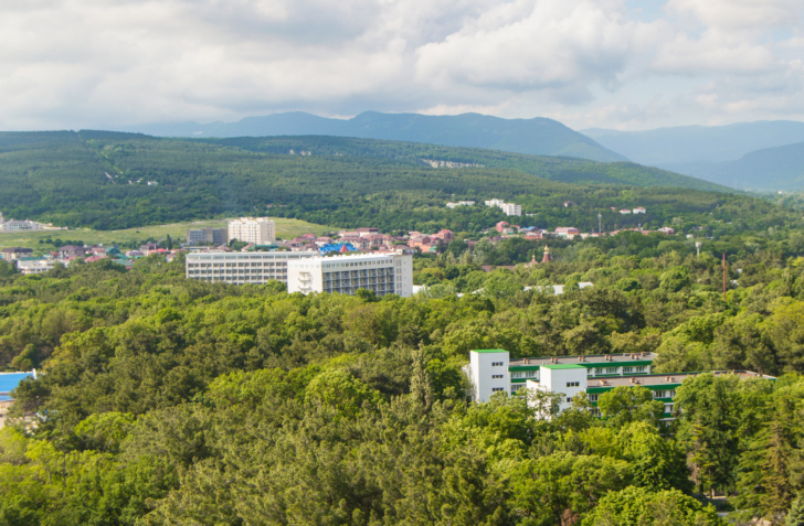 Вид на Дивноморское