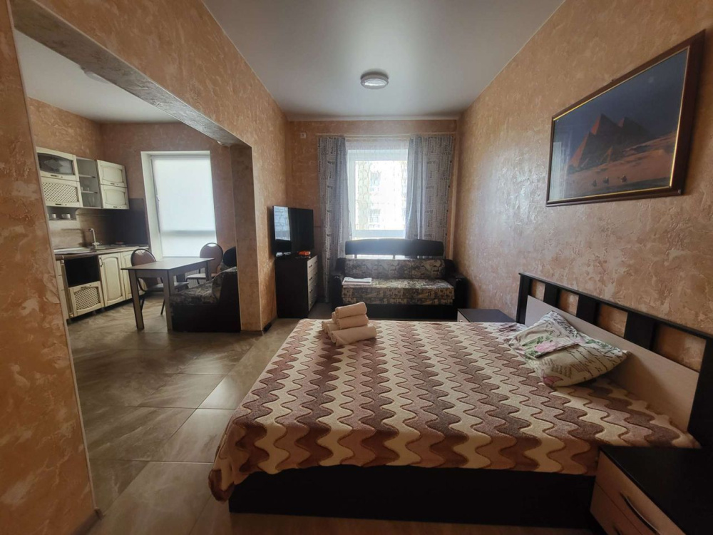"Уютная на Пионерский 57к2" 1-комнатная квартира в Джемете - фото 1