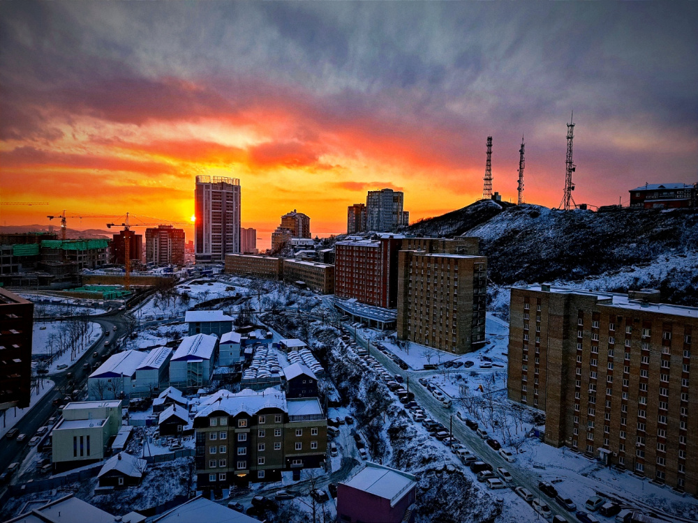 "Новая с Панорамным Видом" 2х-комнатная квартира во Владивостоке - фото 5