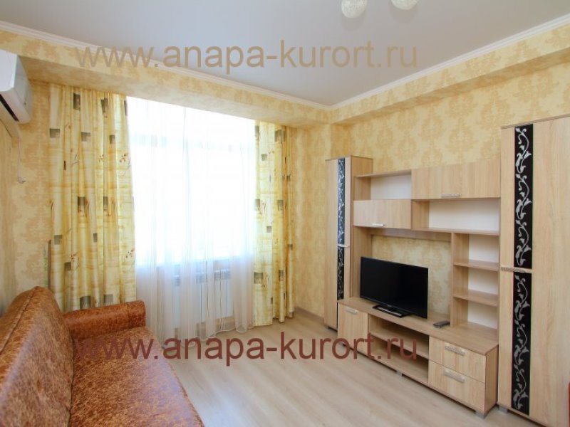 1-комнатная квартира Владимирская 41 в Анапе - фото 6
