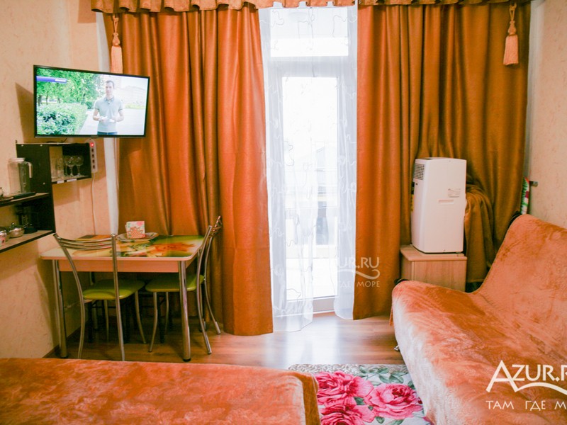 1-комнатная квартира-студия в апарт-отеле Кирова 1 в Анапе - фото 12