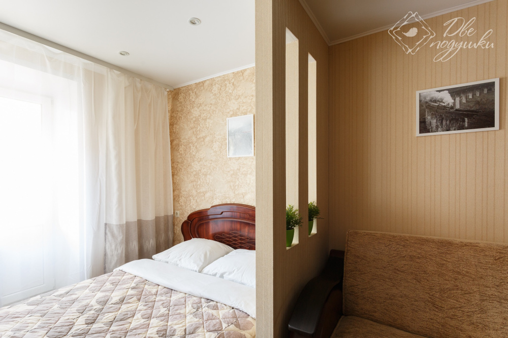 "Две Подушки на Маркса 103" 1-комнатная квартира в Вологде - фото 1