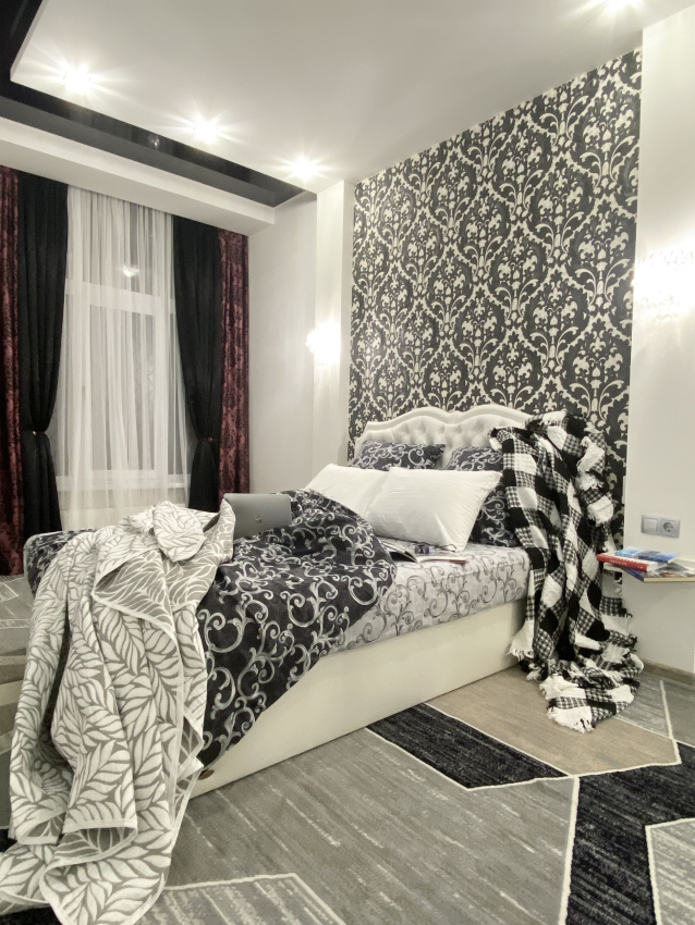 "BLONJI-NYAR (Белое-Черное)" 1-комнатная квартира в Симферополе - фото 24