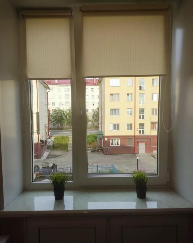 1-комнатная квартира Привокзальная 4 в Мурманске - фото 22