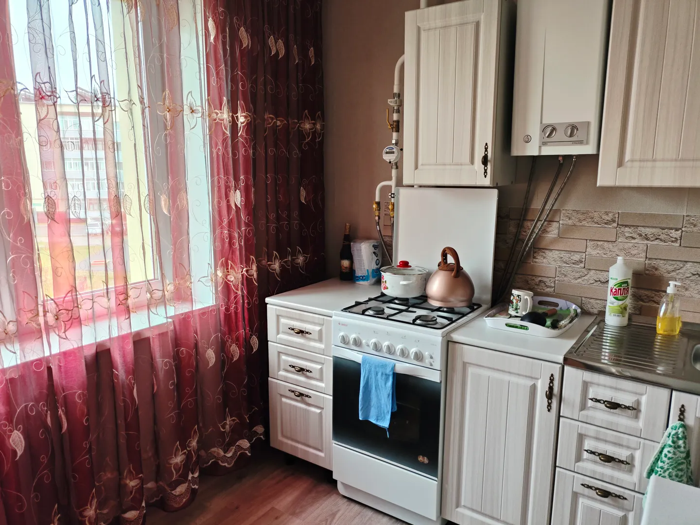 "Уютная и теплая" 1-комнатная квартира в Ногликах - фото 2