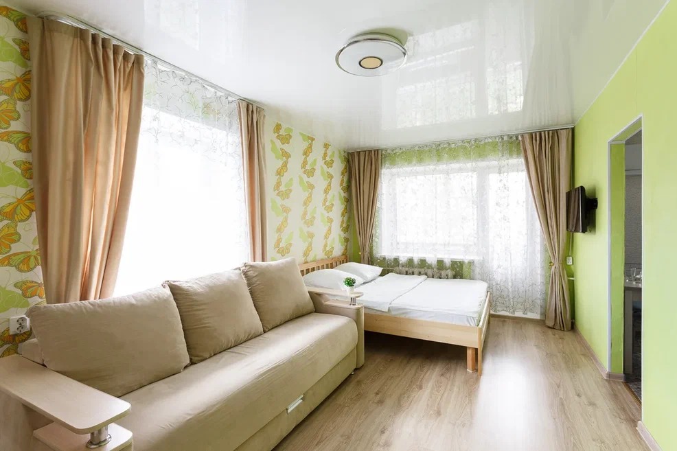 "Две Подушки на Некрасова 86" 1-комнатная квартира в Вологде - фото 2