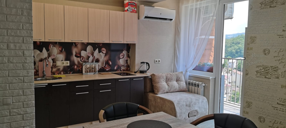 "У моря" 1-комнатная квартира в Дагомысе  - фото 13