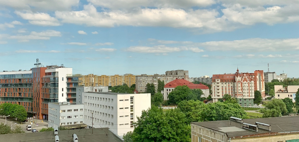 "Шикарная с Панорамным Видом" 1-комнатная квартира в Калининграде - фото 29