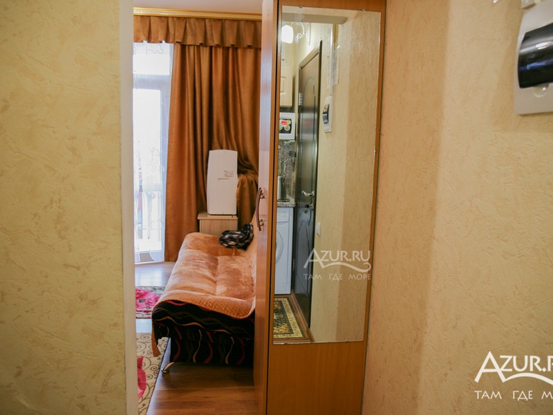 1-комнатная квартира-студия в апарт-отеле Кирова 1 в Анапе - фото 11